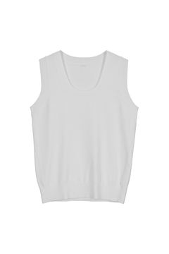 HAUNT(ハウント) |SCOOP-NECK N/S KNIT