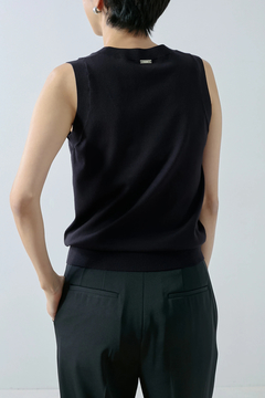 HAUNT(ハウント) |SCOOP-NECK N/S KNIT