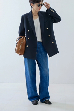 HAUNT(ハウント) |SCOOP-NECK N/S KNIT