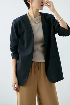 HAUNT(ハウント) |COLLARLESS JACKET