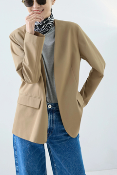 HAUNT(ハウント) |COLLARLESS JACKET