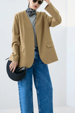 HAUNT(ハウント) |COLLARLESS JACKET