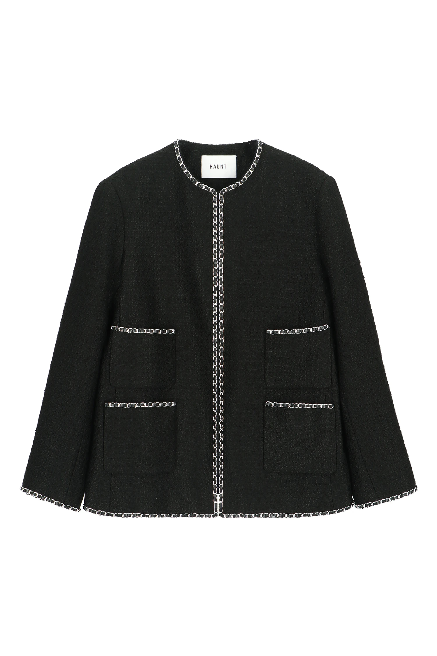 HAUNT（ハウント）｜CHAIN-TRIMMED TWEED JKアイテムの詳細