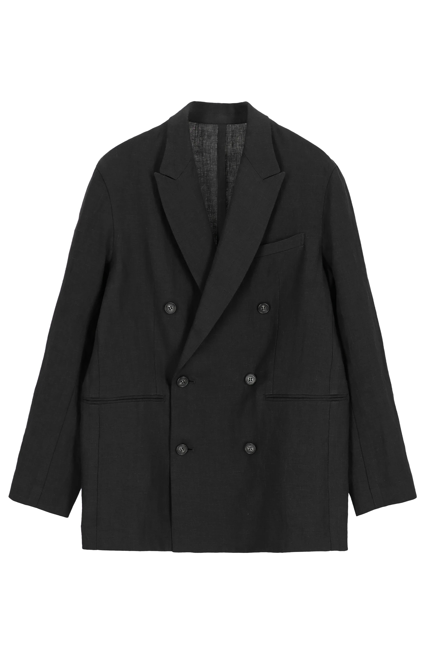 HAUNT（ハウント）｜D-BREASTED LINEN JACKETアイテムの詳細