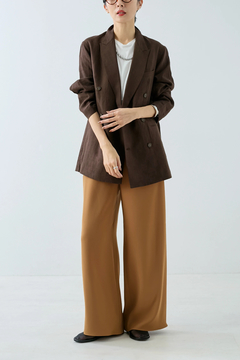 HAUNT(ハウント) |D-BREASTED LINEN JACKET