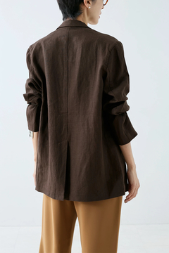 HAUNT(ハウント) |D-BREASTED LINEN JACKET