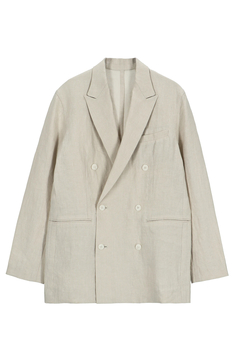 HAUNT(ハウント) |D-BREASTED LINEN JACKET