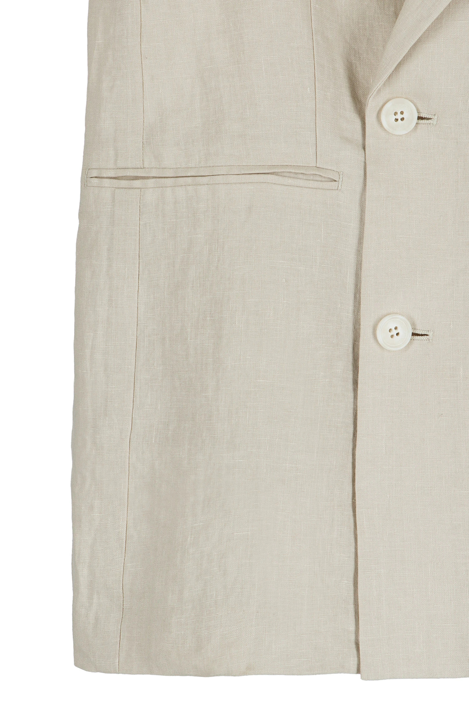 HAUNT（ハウント）｜D-BREASTED LINEN JACKETアイテムの詳細