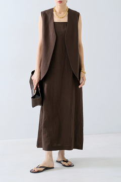 HAUNT(ハウント) |SQUARE-NECK DRESS