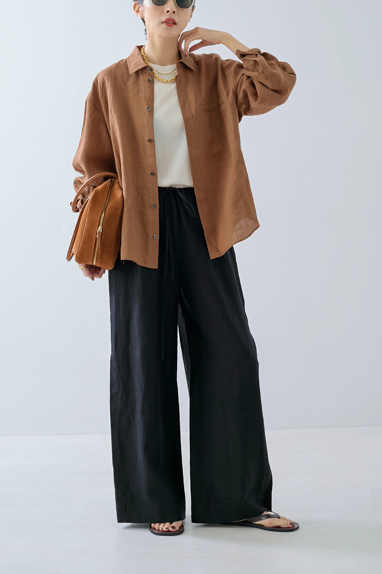 HAUNT（ハウント）｜LINEN EASY PANTSアイテムの詳細 | GUESTLIST