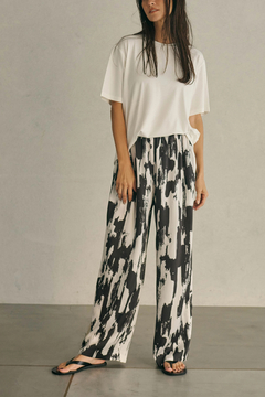 HAUNT(ハウント) |BRUSH PRINT PANTS