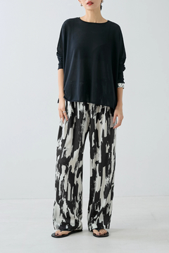 HAUNT(ハウント) |BRUSH PRINT PANTS