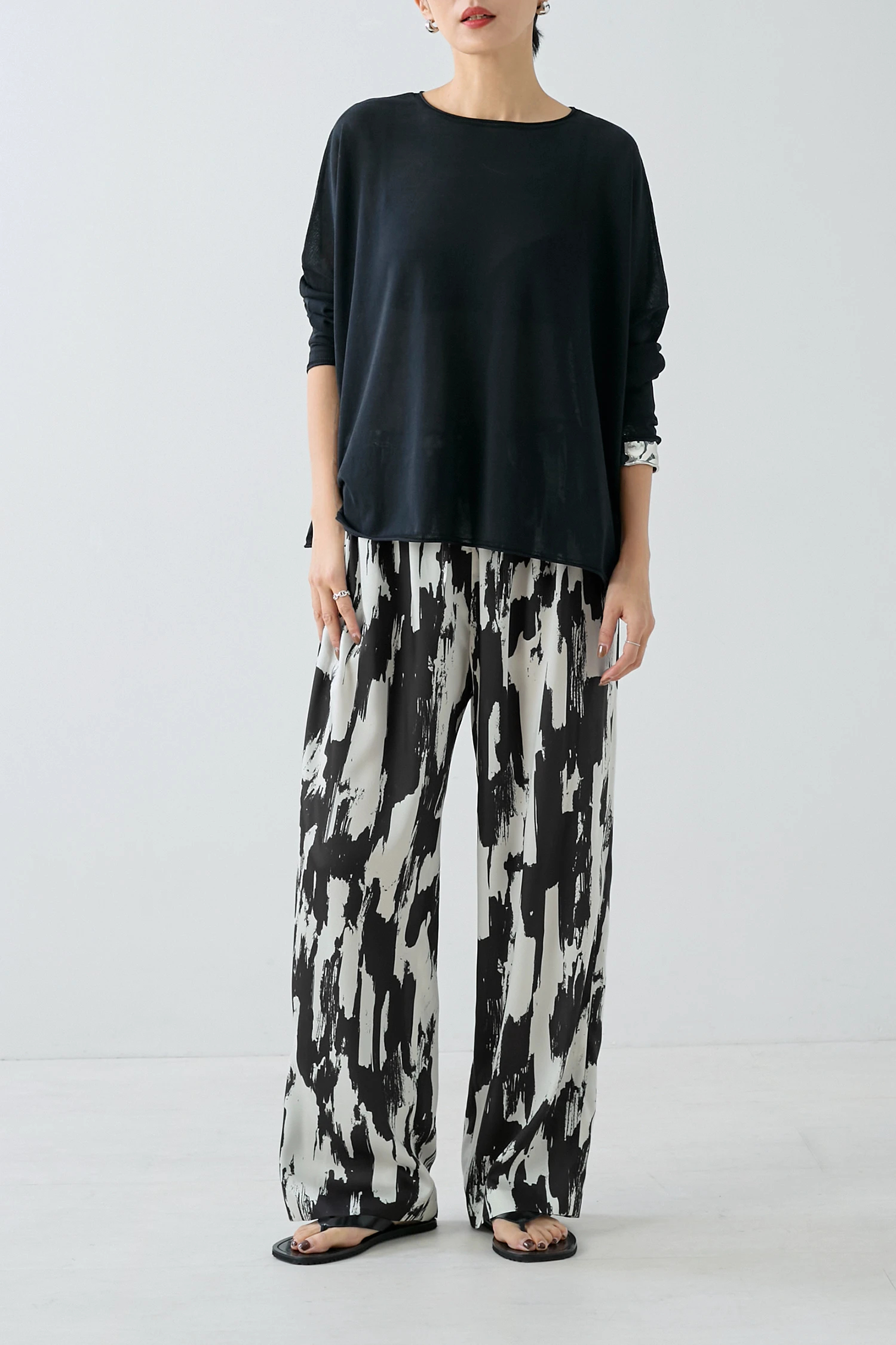 HAUNT（ハウント）｜BRUSH PRINT PANTSアイテムの詳細 | GUESTLIST