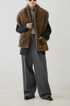 HAUNT(ハウント) |POCKETED FUR STOLE