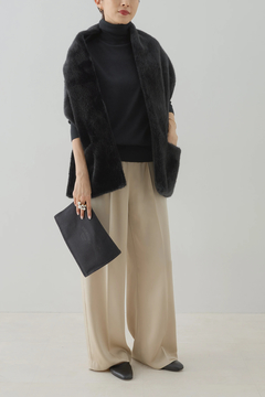 HAUNT(ハウント) |POCKETED FUR STOLE