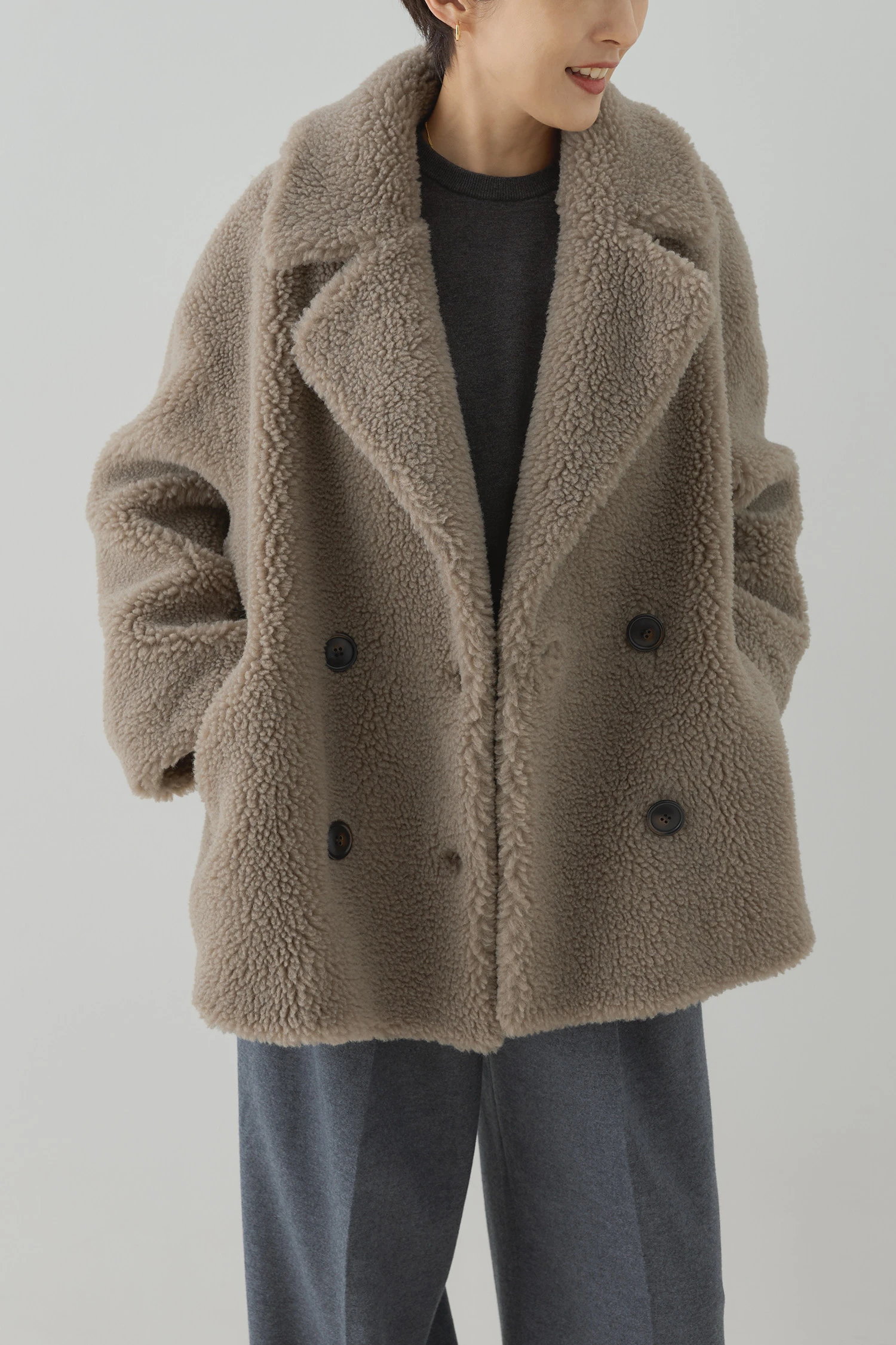 新品未使用⭐︎HAUNT L BOTTON COAT HAUNT（ハウント）｜BOA COATアイテムの詳細 | GUESTLIST TOKYO