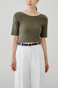 HAUNT(ハウント) |OPEN-BACK TEE TOP