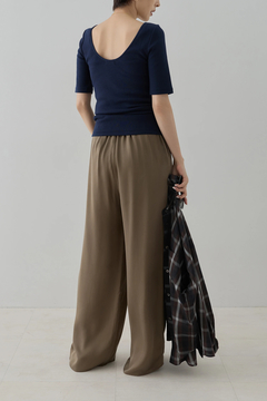 HAUNT(ハウント) |OPEN-BACK TEE TOP