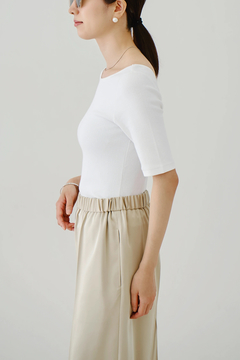 HAUNT(ハウント) |OPEN-BACK TEE TOP