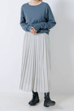 STATE OF MIND(ステートオブマインド) |pleats long sk
