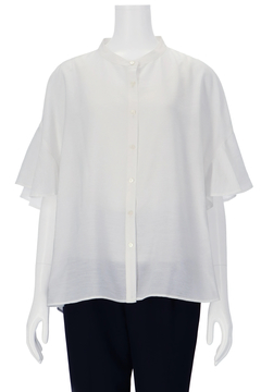 STATE OF MIND(ステートオブマインド) |flared sleeve blouse