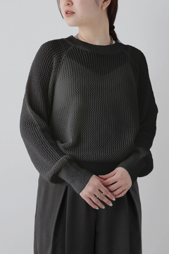 STATE OF MIND(ステートオブマインド) |linen mix mesh PO