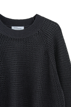 STATE OF MIND(ステートオブマインド) |linen mix mesh PO