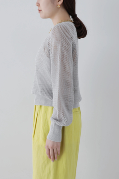 STATE OF MIND(ステートオブマインド) |linen mix mesh PO