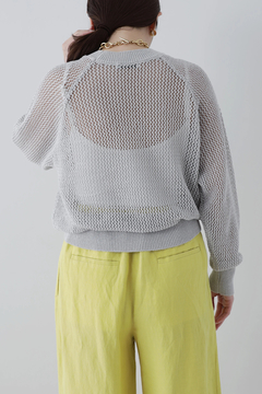 STATE OF MIND(ステートオブマインド) |linen mix mesh PO