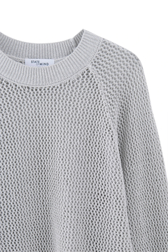 STATE OF MIND(ステートオブマインド) |linen mix mesh PO