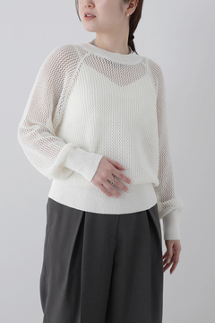 STATE OF MIND(ステートオブマインド) |linen mix mesh PO