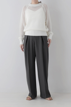 STATE OF MIND(ステートオブマインド) |linen mix mesh PO