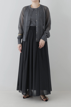 STATE OF MIND(ステートオブマインド) |sheer long skirt