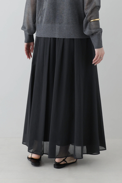 STATE OF MIND(ステートオブマインド) |sheer long skirt