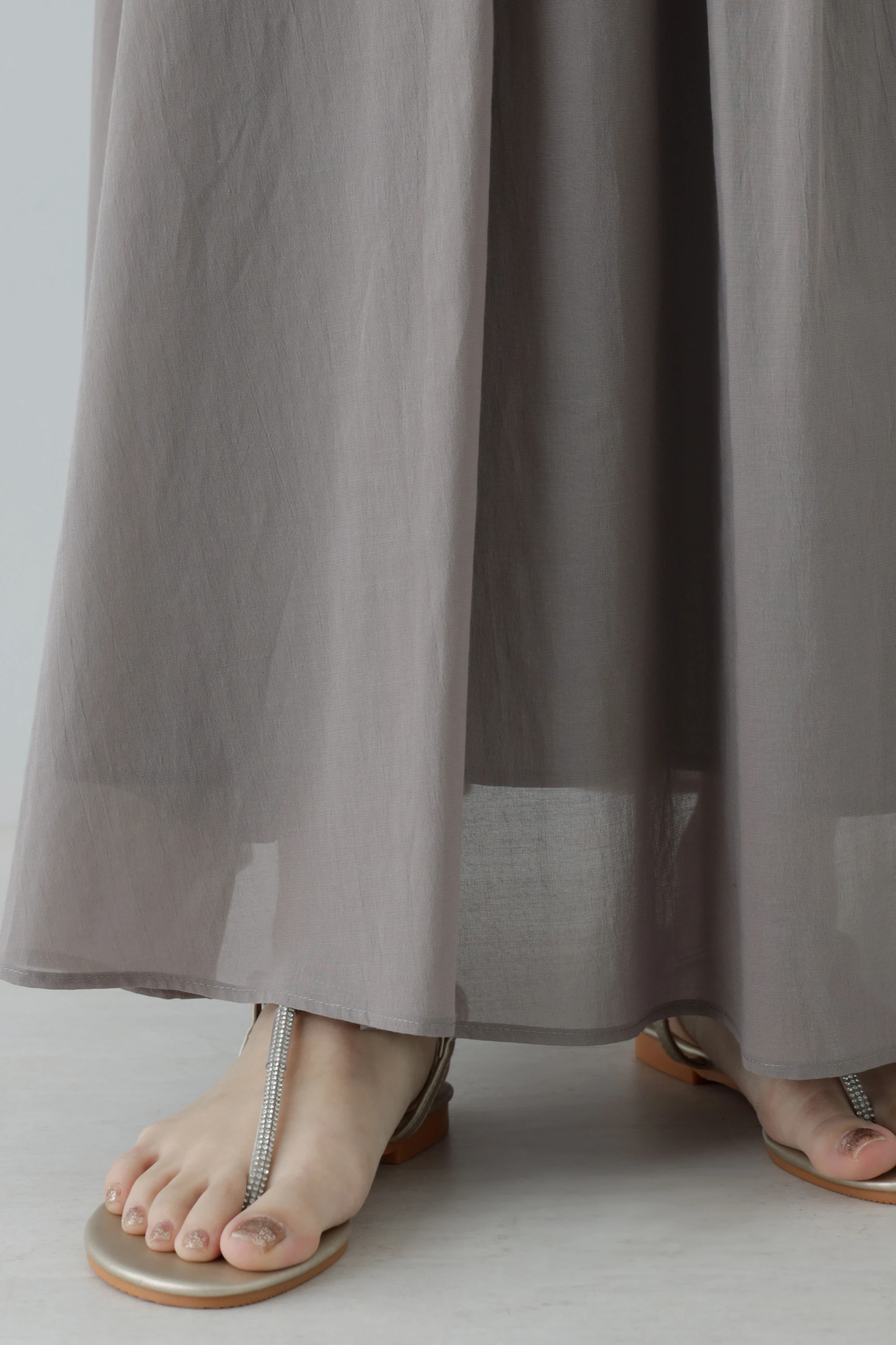 STATE OF MIND（ステートオブマインド）｜sheer long skirt