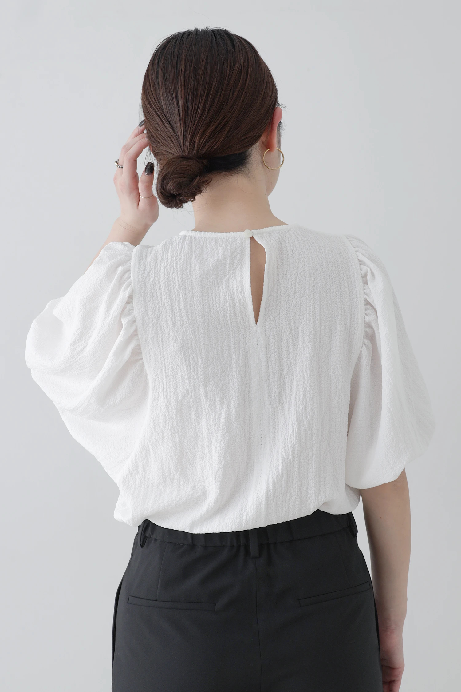 魅力的な価格 STATE OF MIND（ステートオブマインド）｜volume sleeve blouse ダイニングチェア