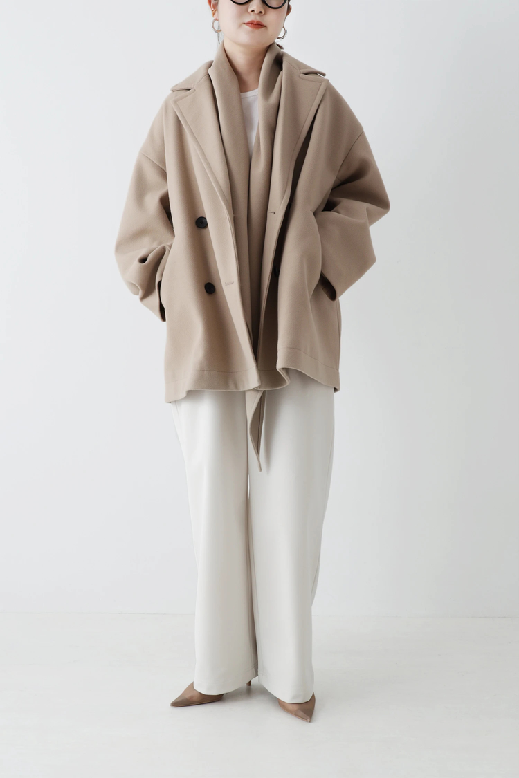 STATE OF MIND（ステートオブマインド）｜stole set short coat