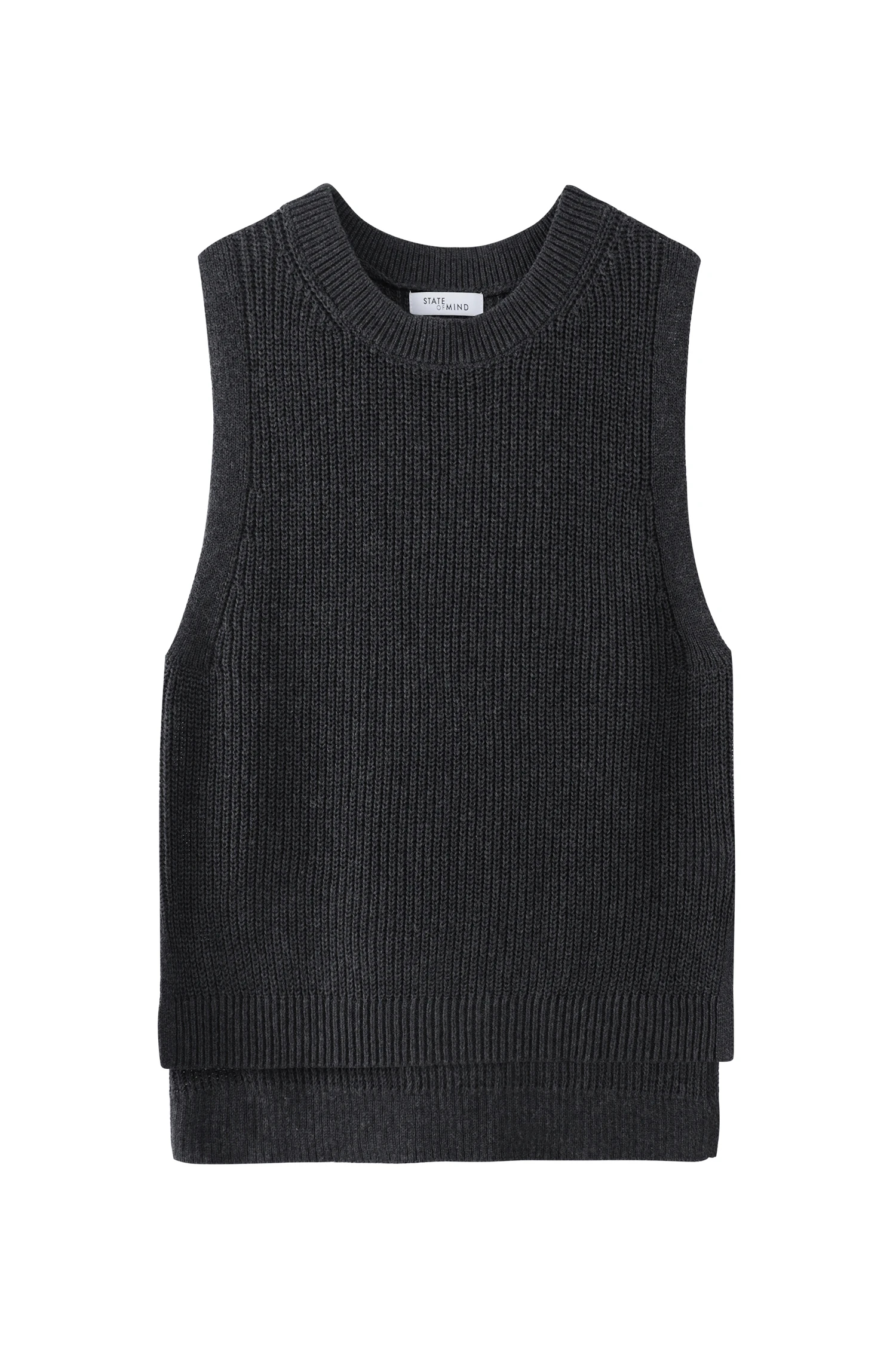 STATE OF MIND（ステートオブマインド）｜sheer knit vest