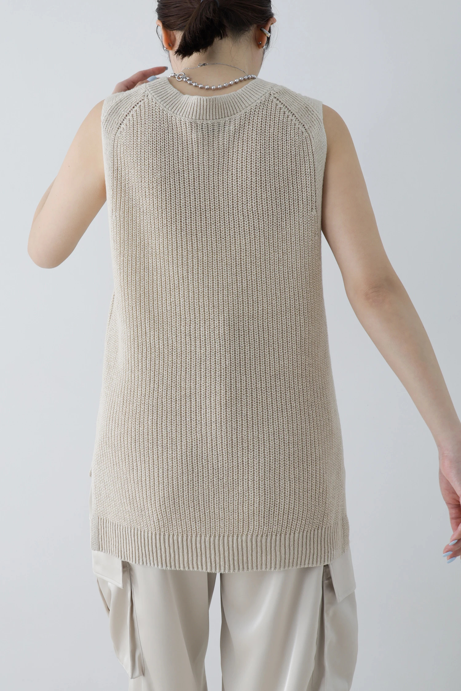 STATE OF MIND(ステートオブマインド)|sheer knit vest STATE OF MIND(ステートオブマインド)|sheer knit vest