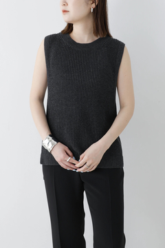 STATE OF MIND(ステートオブマインド) |sheer knit vest