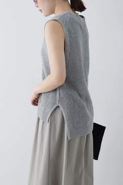STATE OF MIND(ステートオブマインド) |sheer knit vest