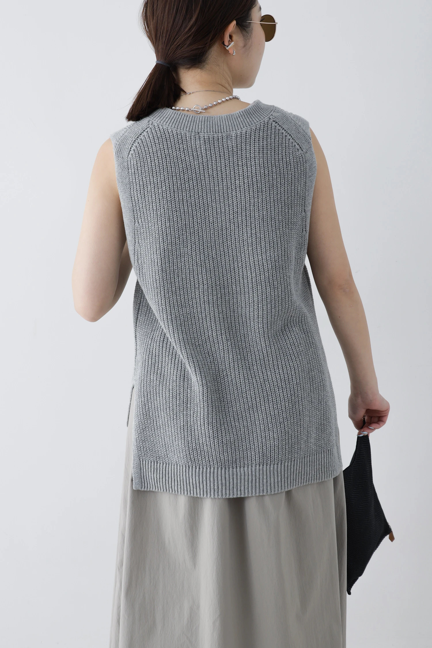 STATE OF MIND(ステートオブマインド)|sheer knit vest STATE OF MIND(ステートオブマインド)|sheer knit vest