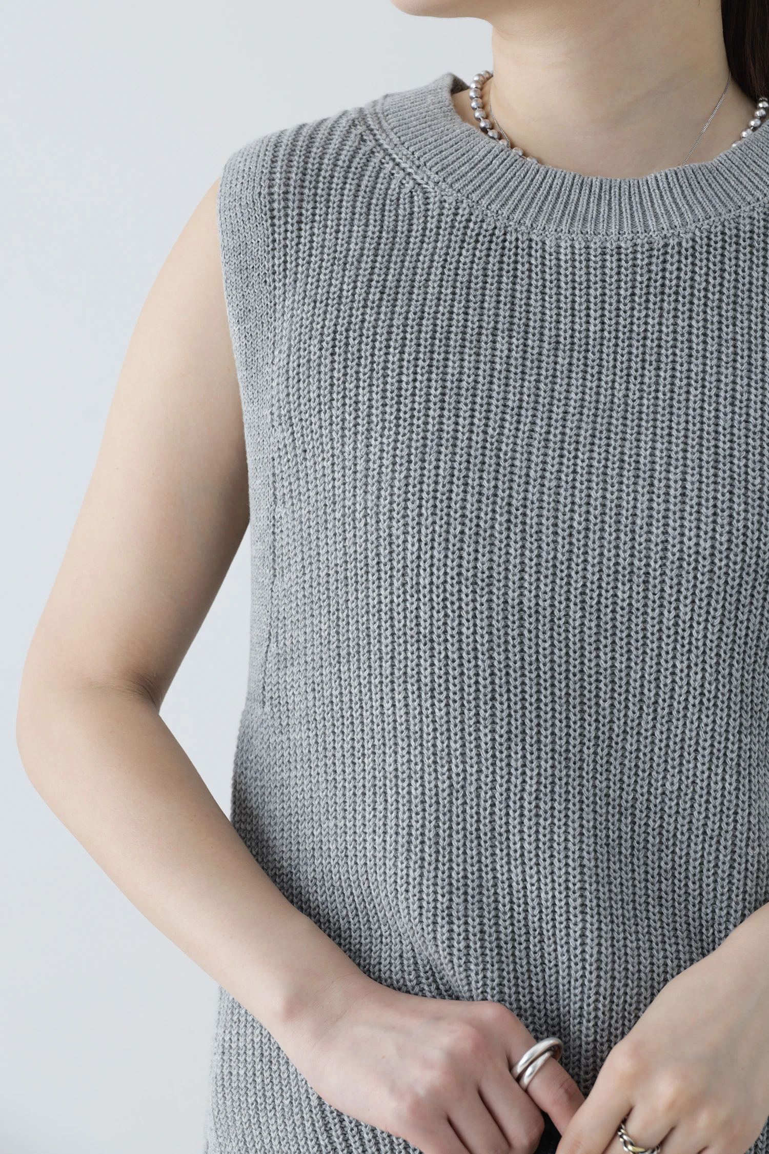 STATE OF MIND(ステートオブマインド)|sheer knit vest STATE OF MIND(ステートオブマインド)|sheer knit vest