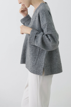 STATE OF MIND(ステートオブマインド) |side slit cardigan