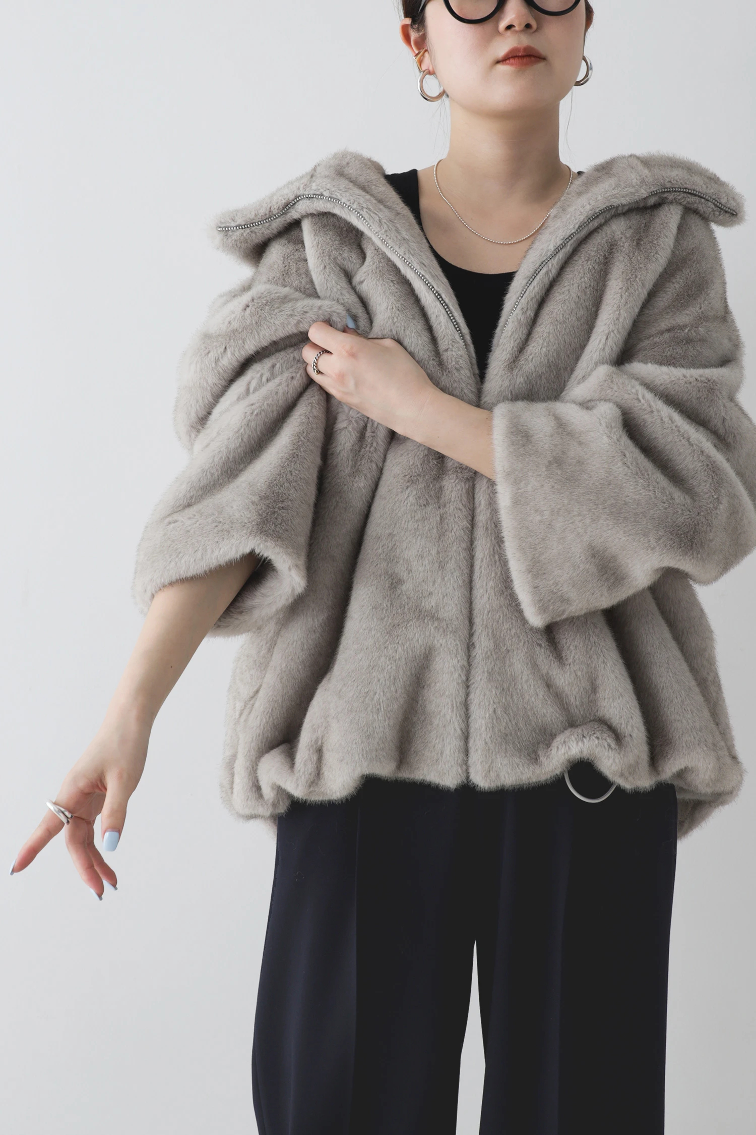STATE OF MIND（ステートオブマインド）｜<追加>fur hoodie blouson 