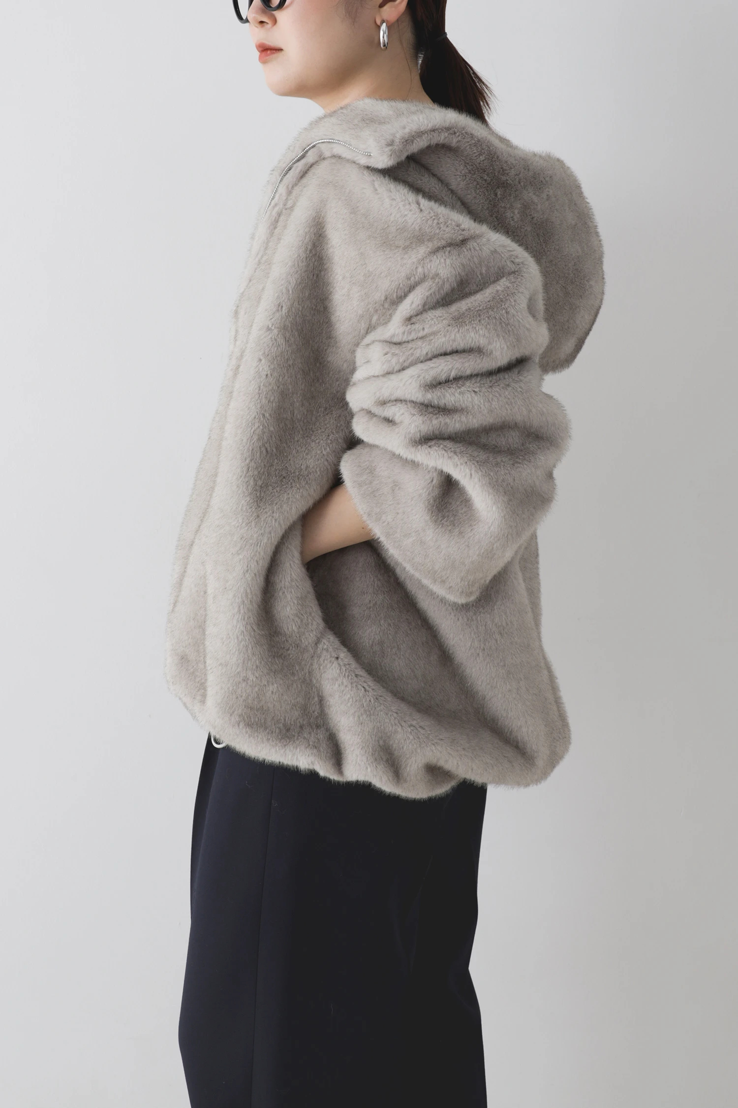 STATE OF MIND（ステートオブマインド）｜<追加>fur hoodie blouson 