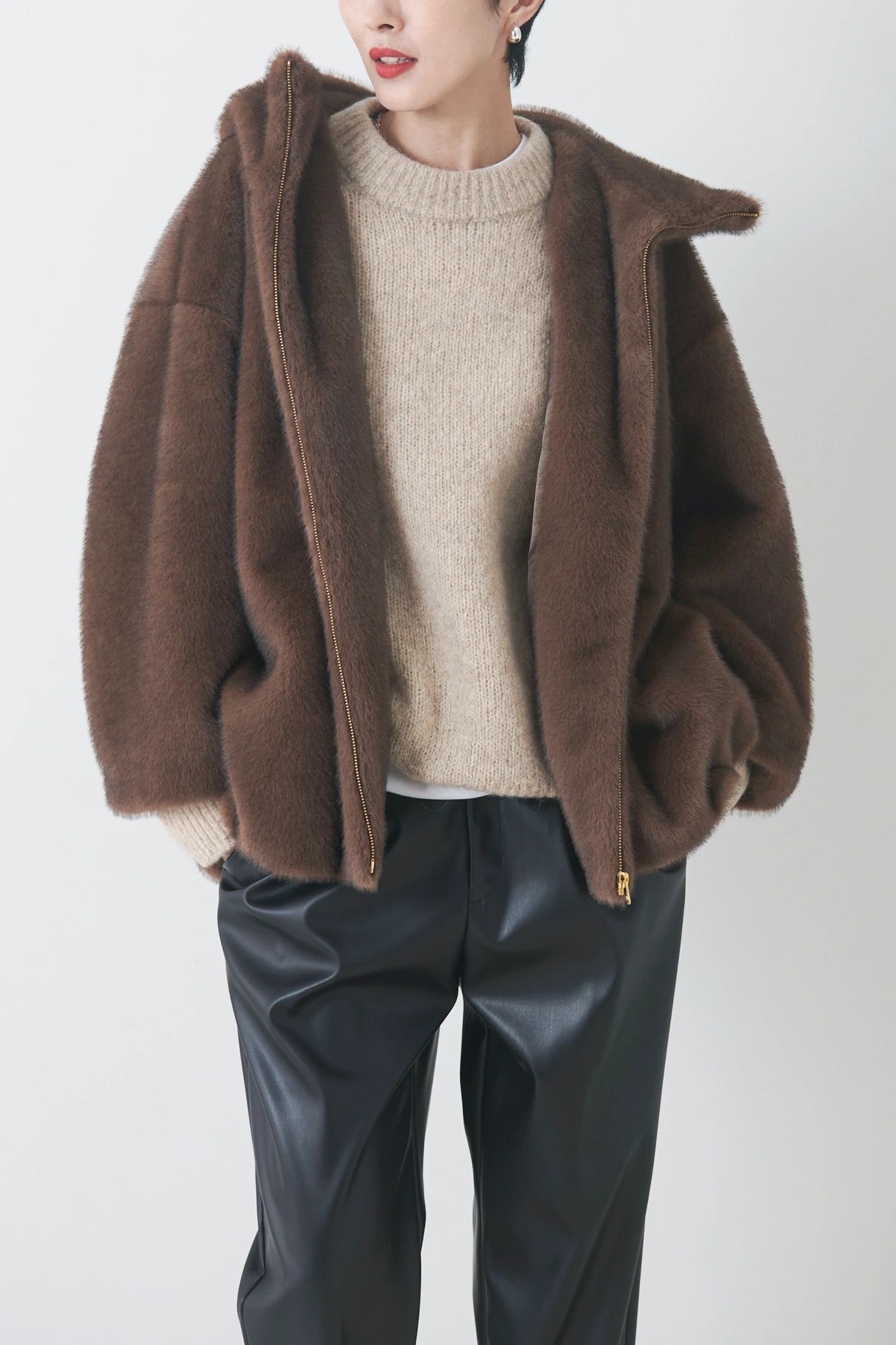 STATE OF MIND（ステートオブマインド）｜<追加>fur hoodie blouson 