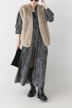 STATE OF MIND(ステートオブマインド) |tiered long dress