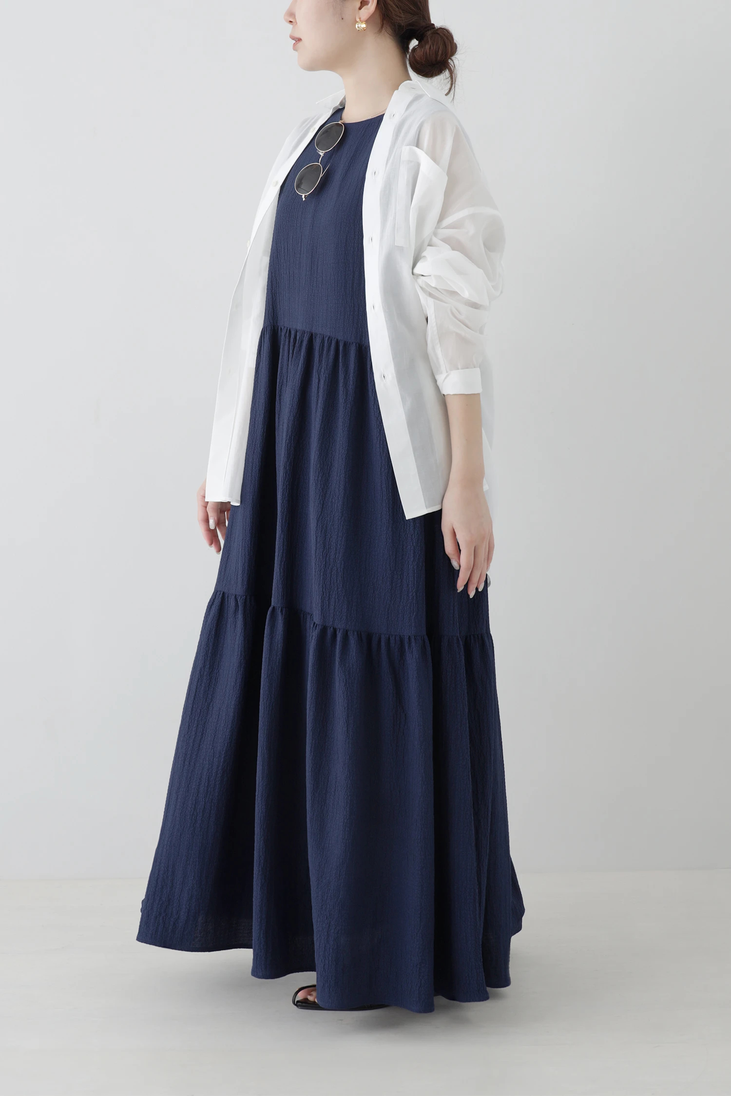STATE OF MIND（ステートオブマインド）｜tiered long dress