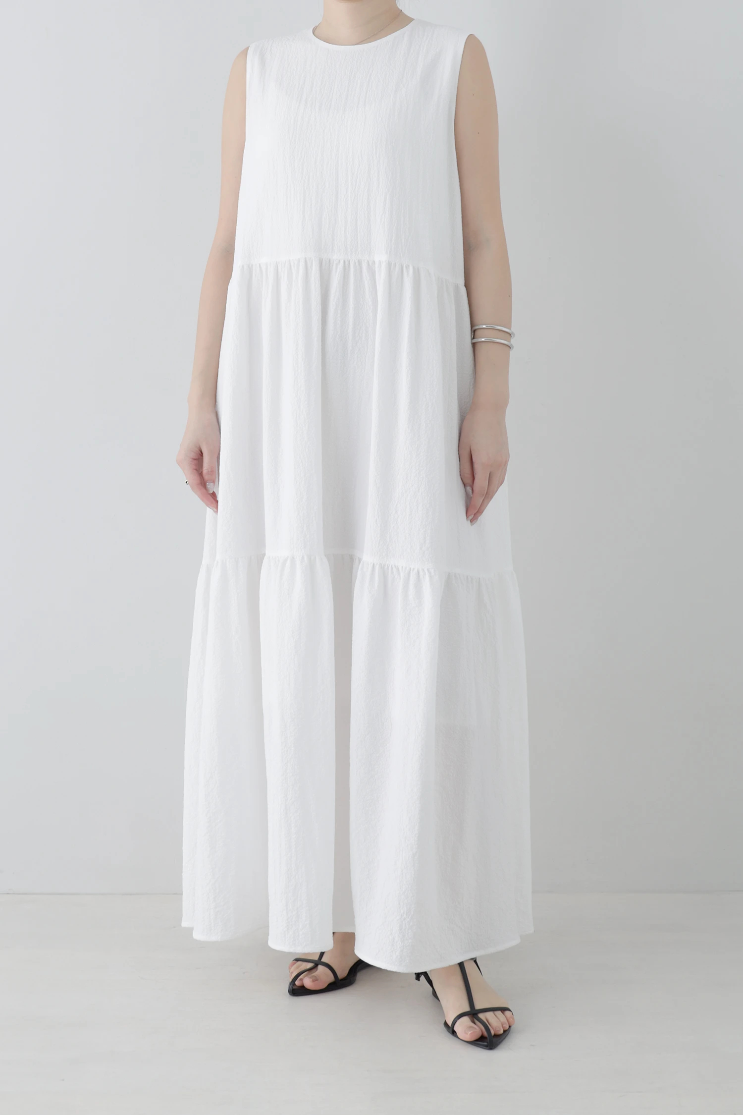 STATE OF MIND（ステートオブマインド）｜tiered long dress